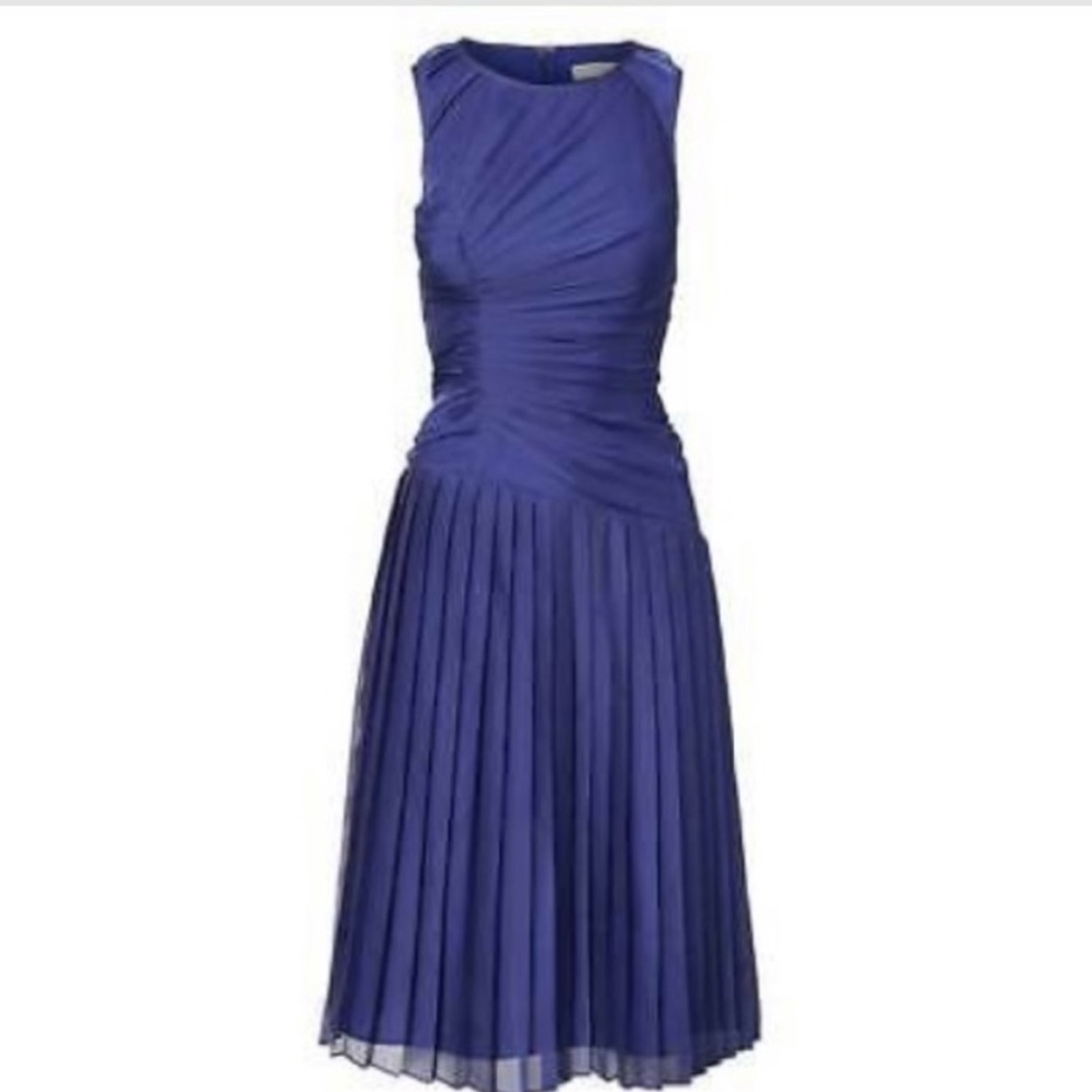 NWT Banana Republic Royal Blue fit n’ flair dress